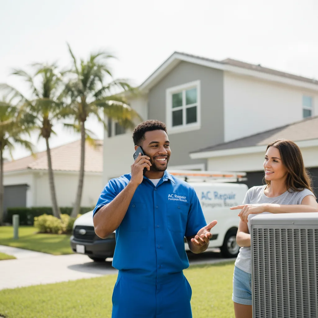 AC Repair Pompano Beach customer support in Blue Hill